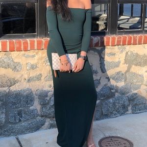 Emerald Green Maxi Dress